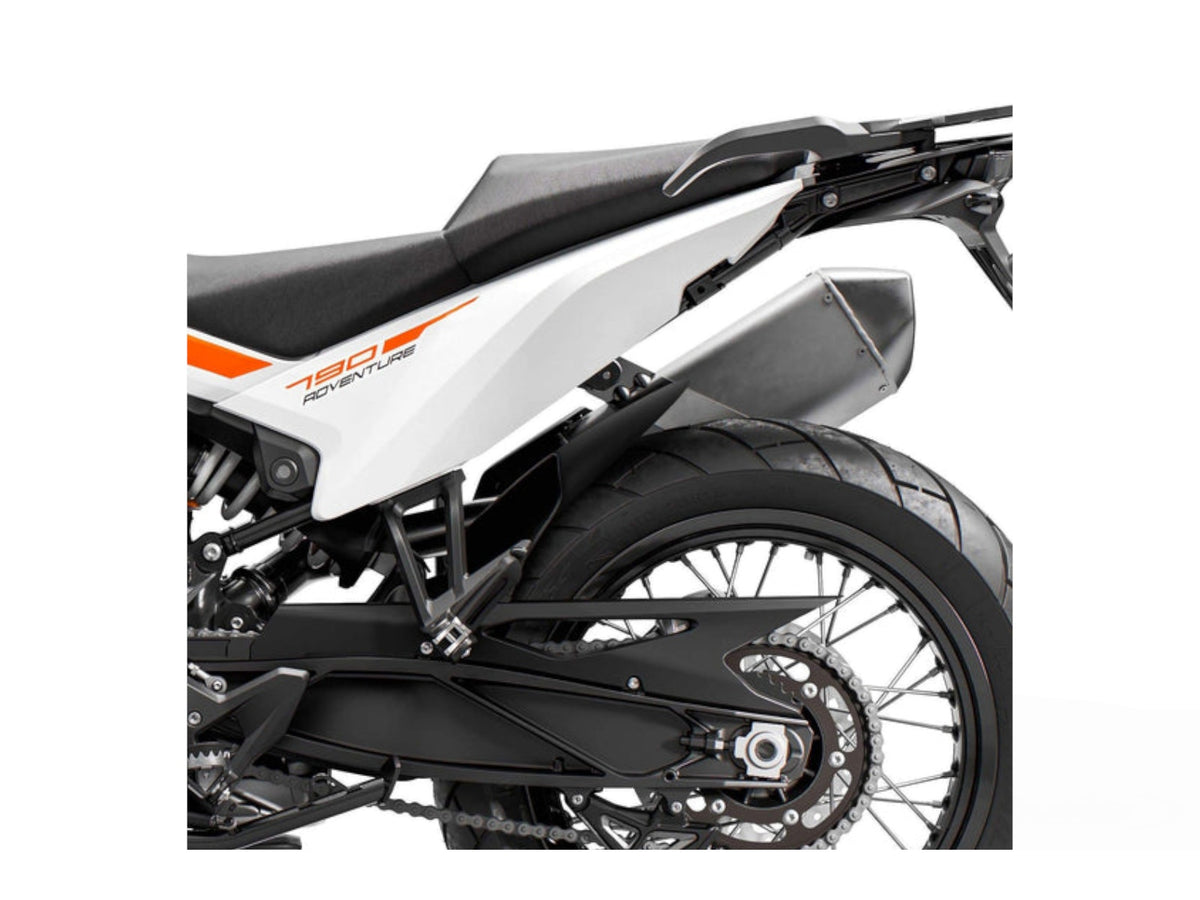 Puig Rear Mudguard Extender In Matt Black for Husqvarna Norden 901 (22-24)