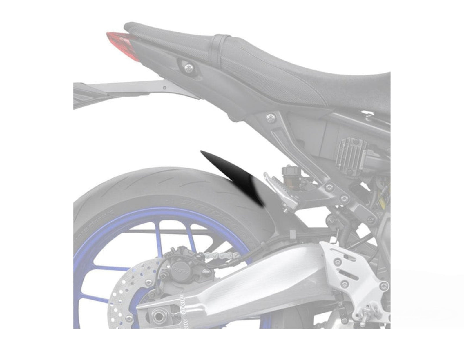 Puig Rear Mudguard Extender for Yamaha MT-09 (21-26)