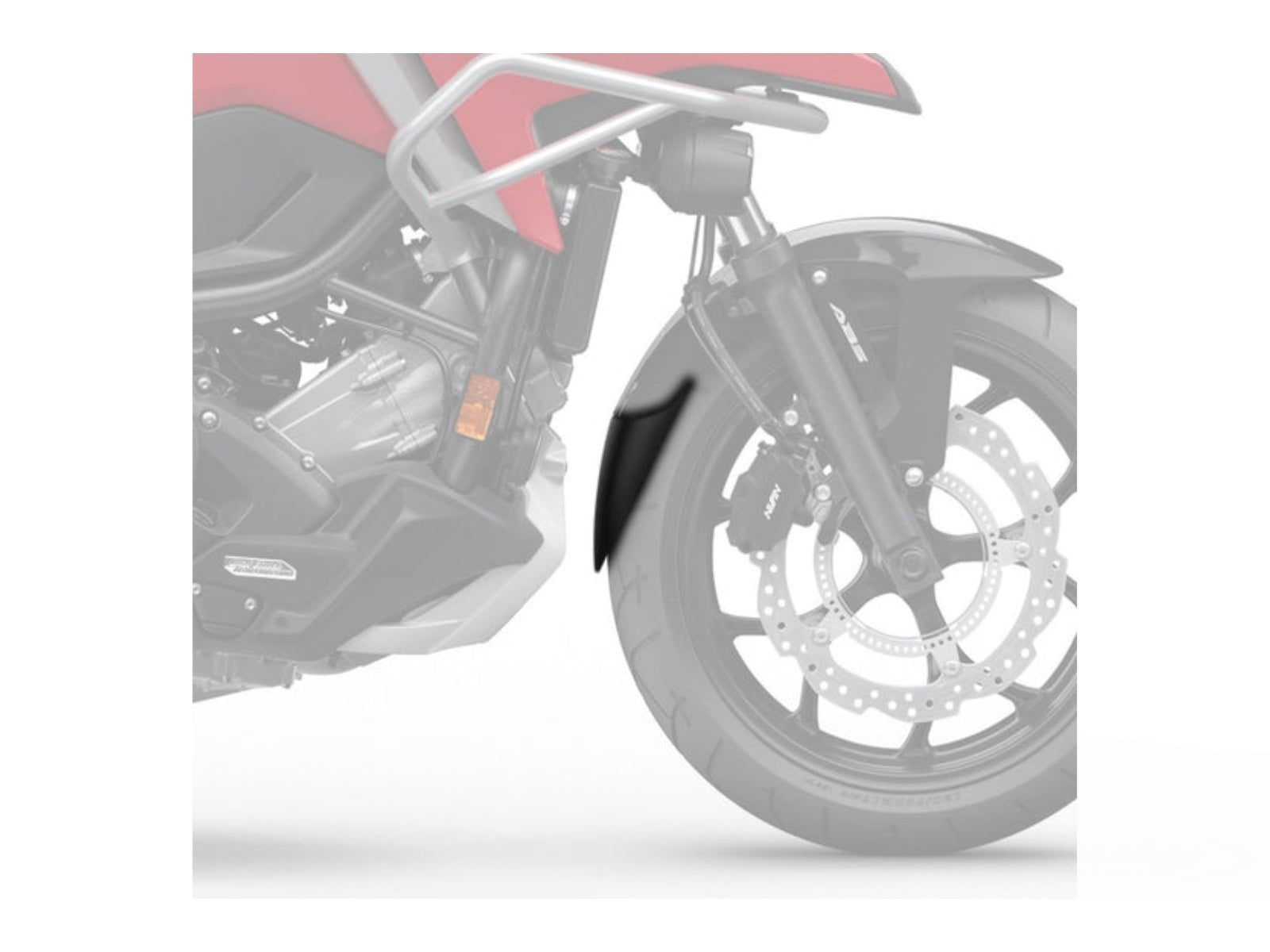 Puig Front Mudguard Extender for Honda NC750X (21-26)