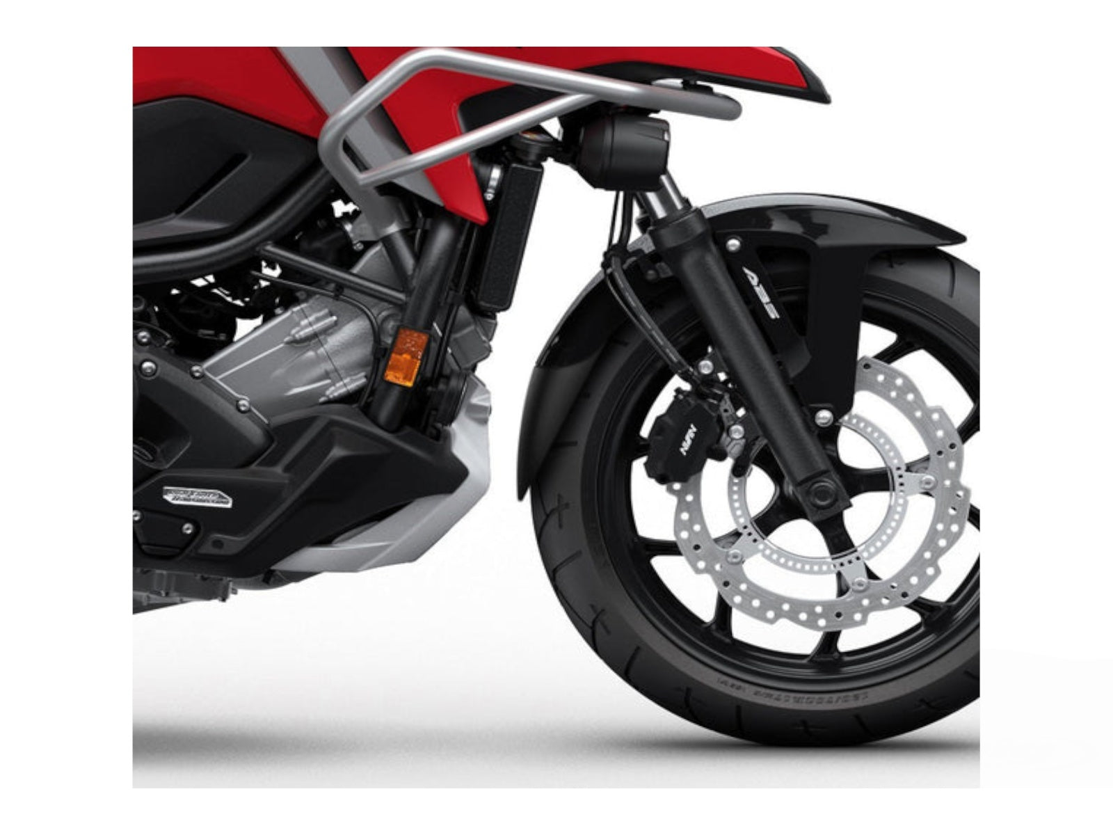 Puig Front Mudguard Extender In Black for Honda NC750 X (21-25)