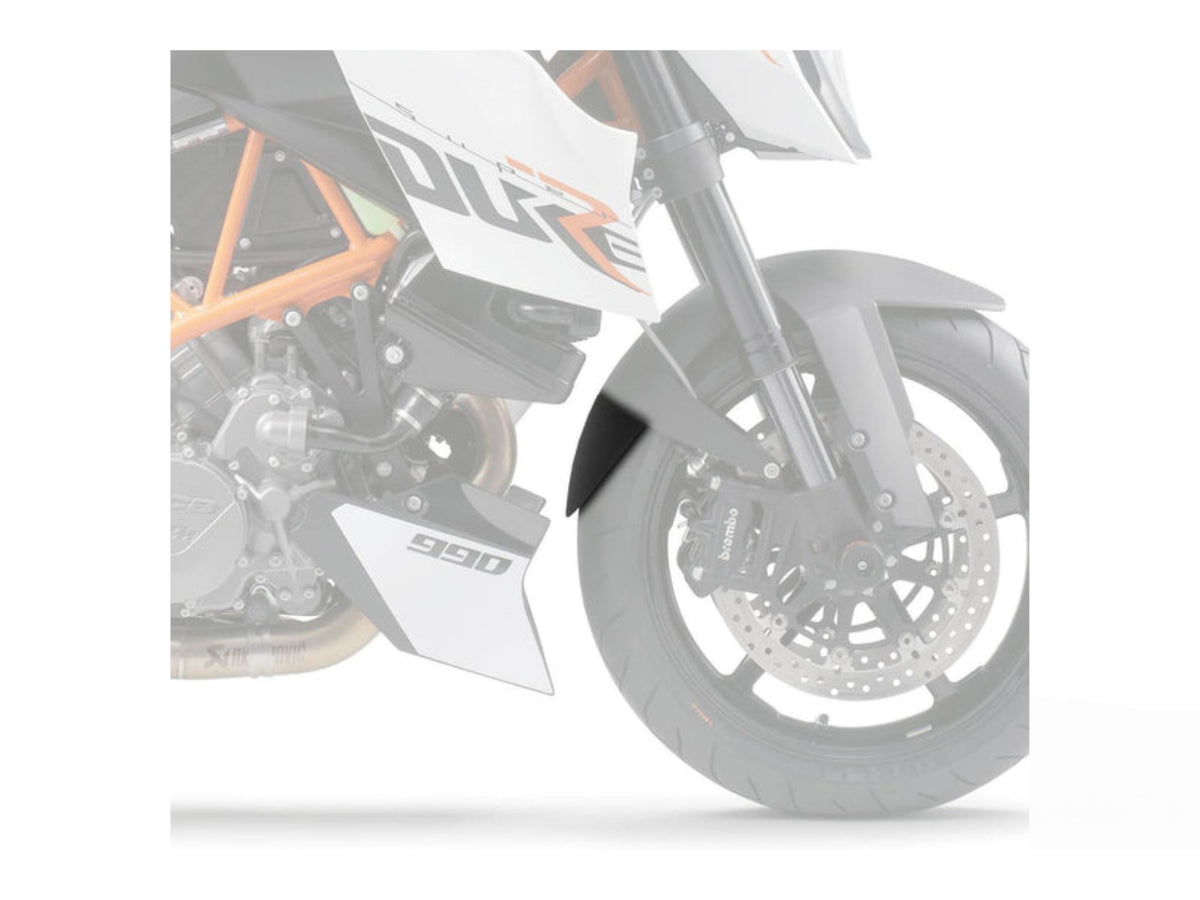 Puig Front Mudguard Extender for KTM 990 Super Duke (05-13)