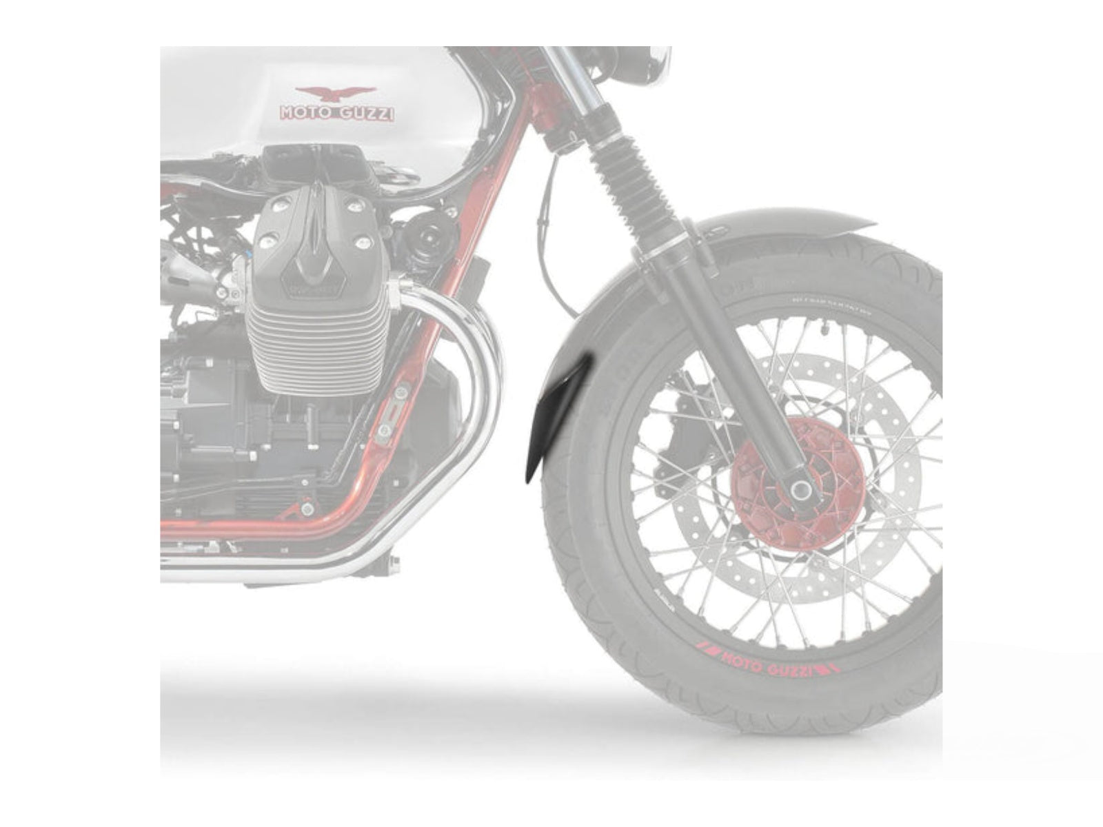 Puig Front Mudguard Extender for Moto Guzzi V7 Centenario (21-23)