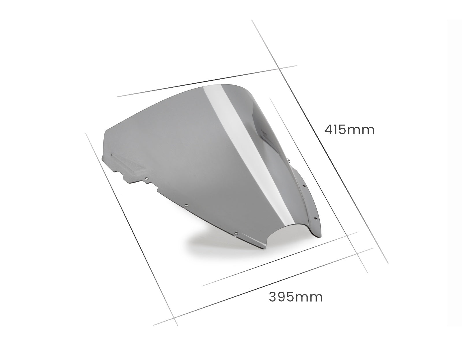 Puig R-Racer Screen In Clear for MV Agusta Superveloce 850 S (20-25)