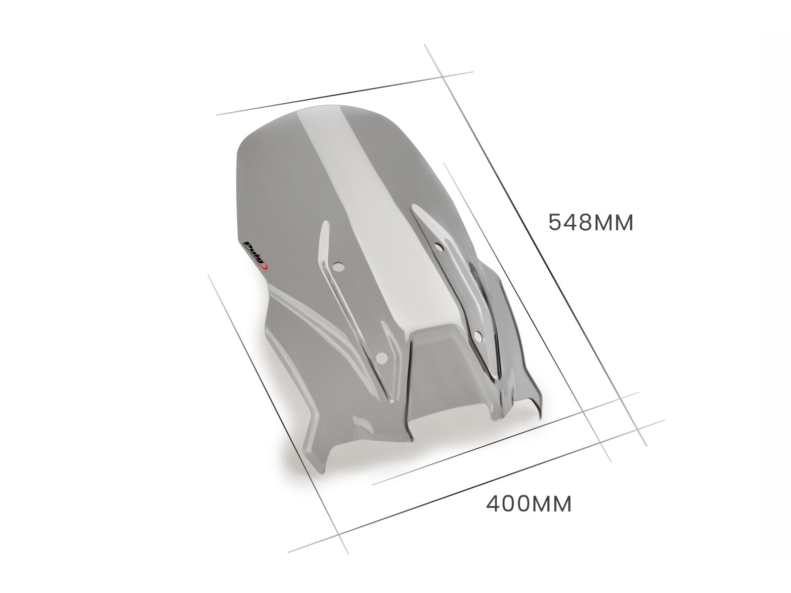 Puig Touring Screen In Clear for Aprilia Tuareg 660 (22-25)