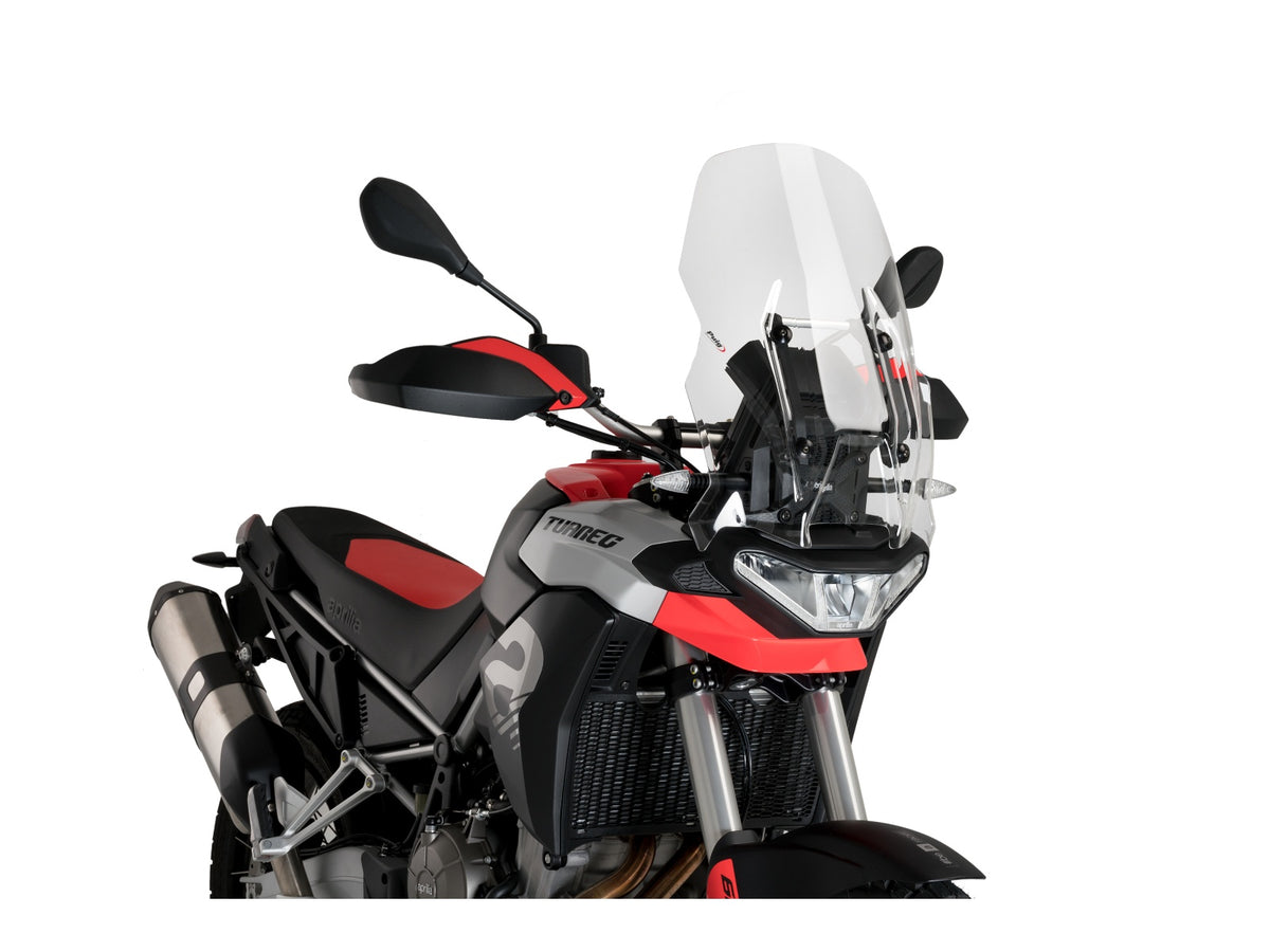 Puig Touring Screen In Clear for Aprilia Tuareg 660 (22-25) Main image