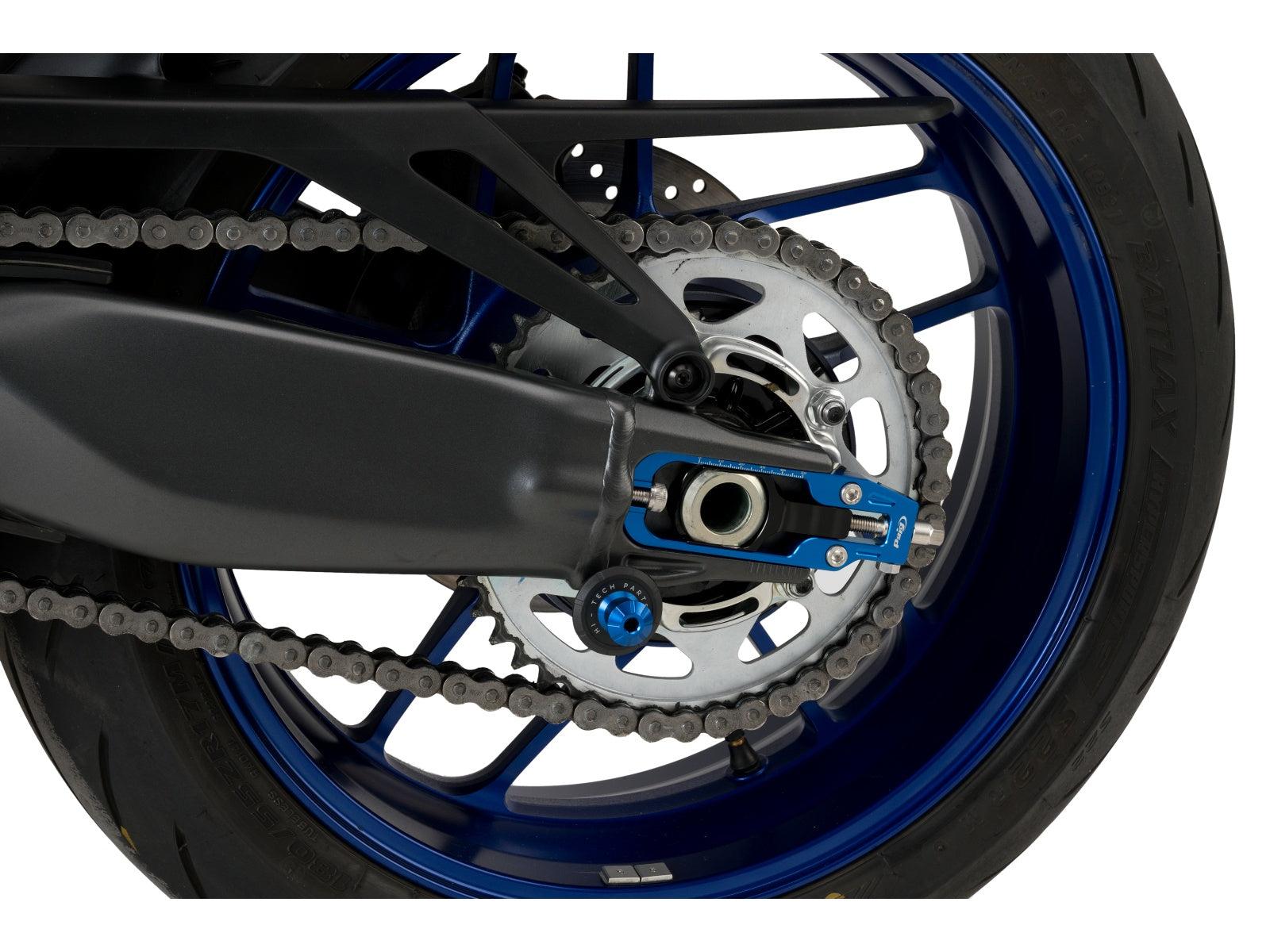 Puig Chain Tensioner In Black for Yamaha MT-09 (21-25)