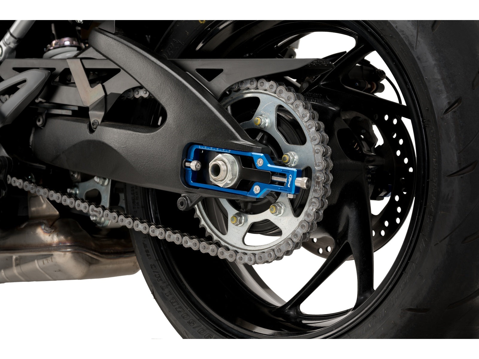 Puig Chain Tensioner In Black for Suzuki GSX S 1000 GX (24-25)