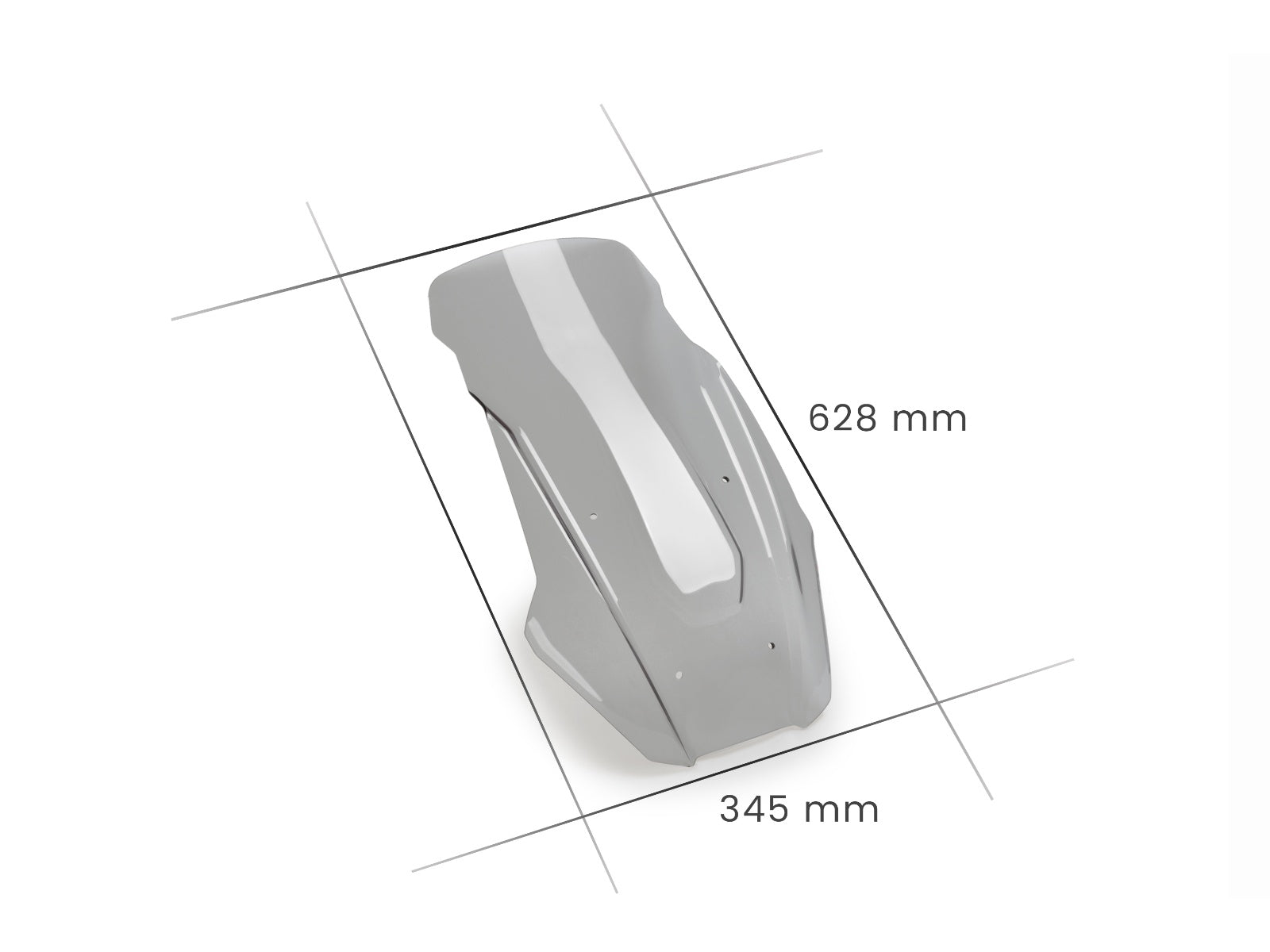 Puig Touring Screen In Clear for Honda ADV350 (22-25)