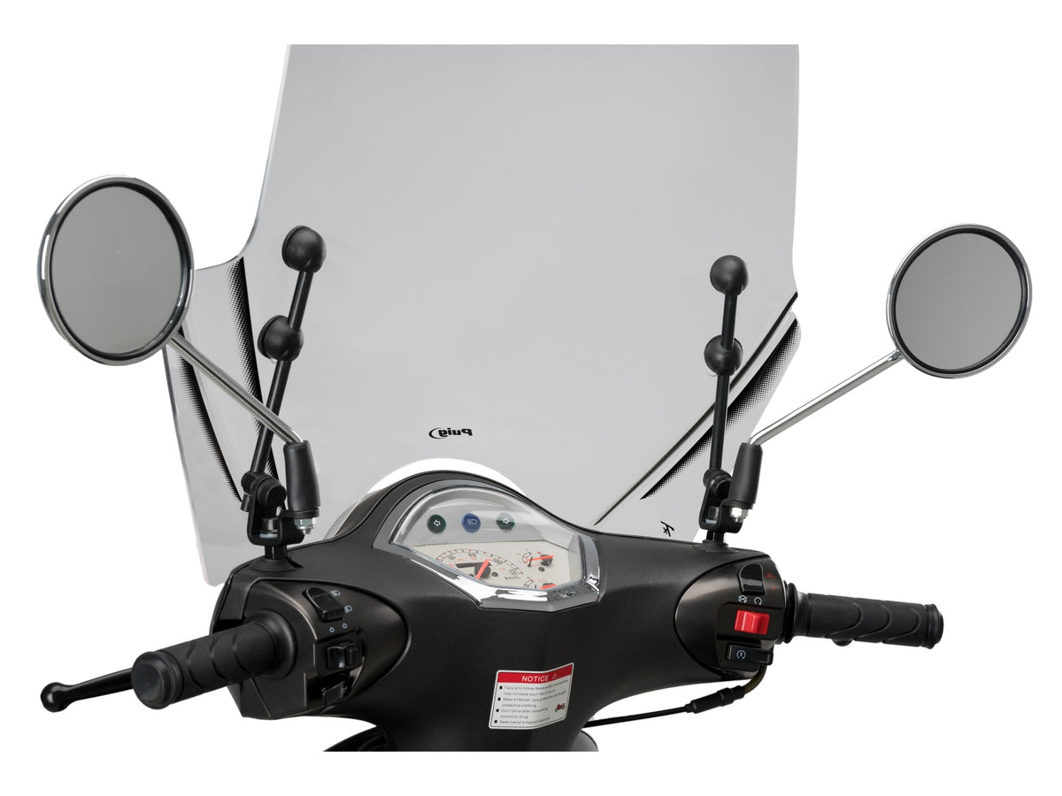 Puig TX Screen In Clear for Keeway Zahara 125 (22-24)