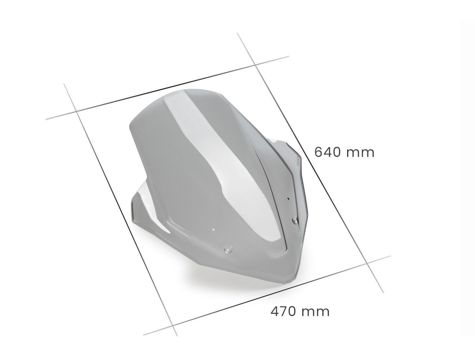 Puig Touring Screen In Clear for Honda NT1100 (22-24)