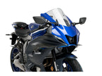 Puig Racing Downforce Spoilers In Matt Black for Yamaha YZF R7 (22-25)