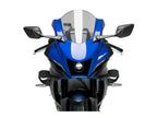 Puig Racing Downforce Spoilers In Matt Black for Yamaha YZF R7 (22-25)