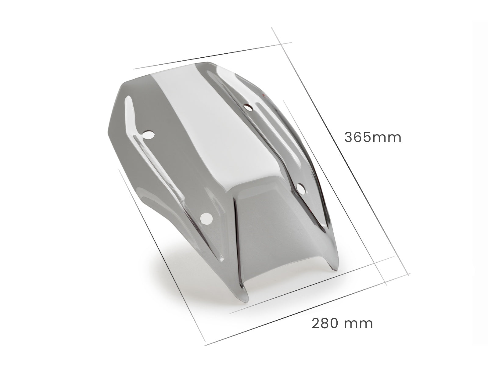 Puig Sport Screen In Clear for Aprilia Tuareg 660 (22-25)
