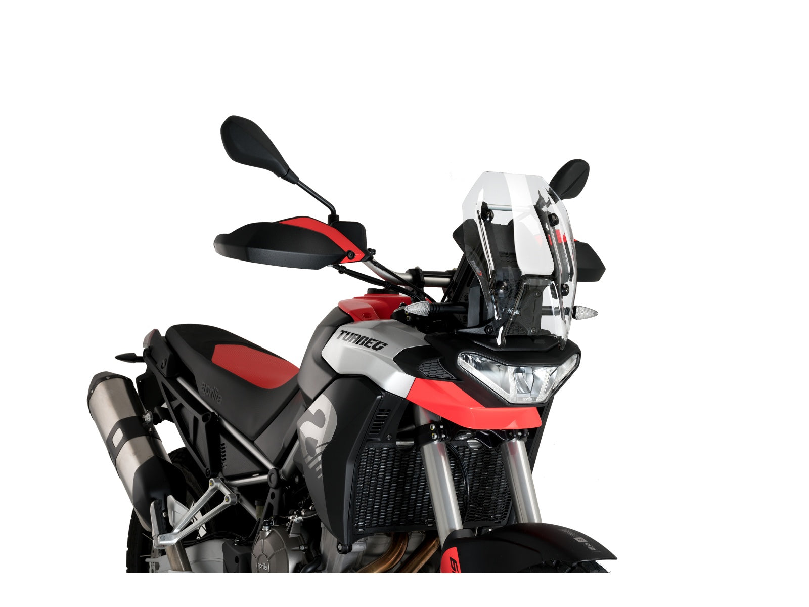 Puig Sport Screen In Clear for Aprilia Tuareg 660 (22-25)