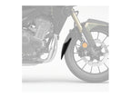 Puig Front Mudguard Extender In Black for Honda CB500 X (22-24)