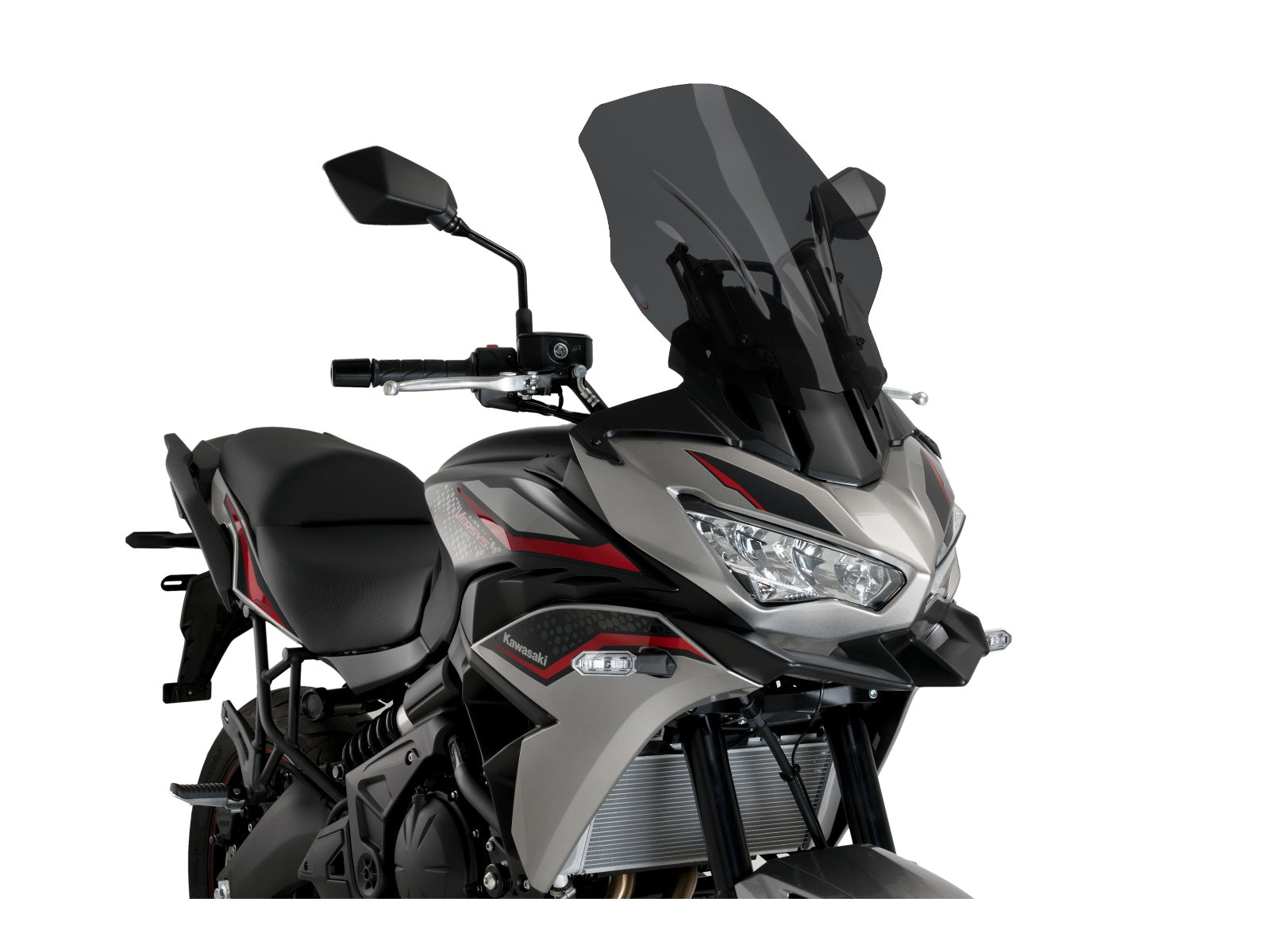 Puig Touring Screen In Clear for Kawasaki Versys 650 (22-25)