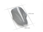 Puig Touring Screen In Clear for Kawasaki Versys 650 (22-25)