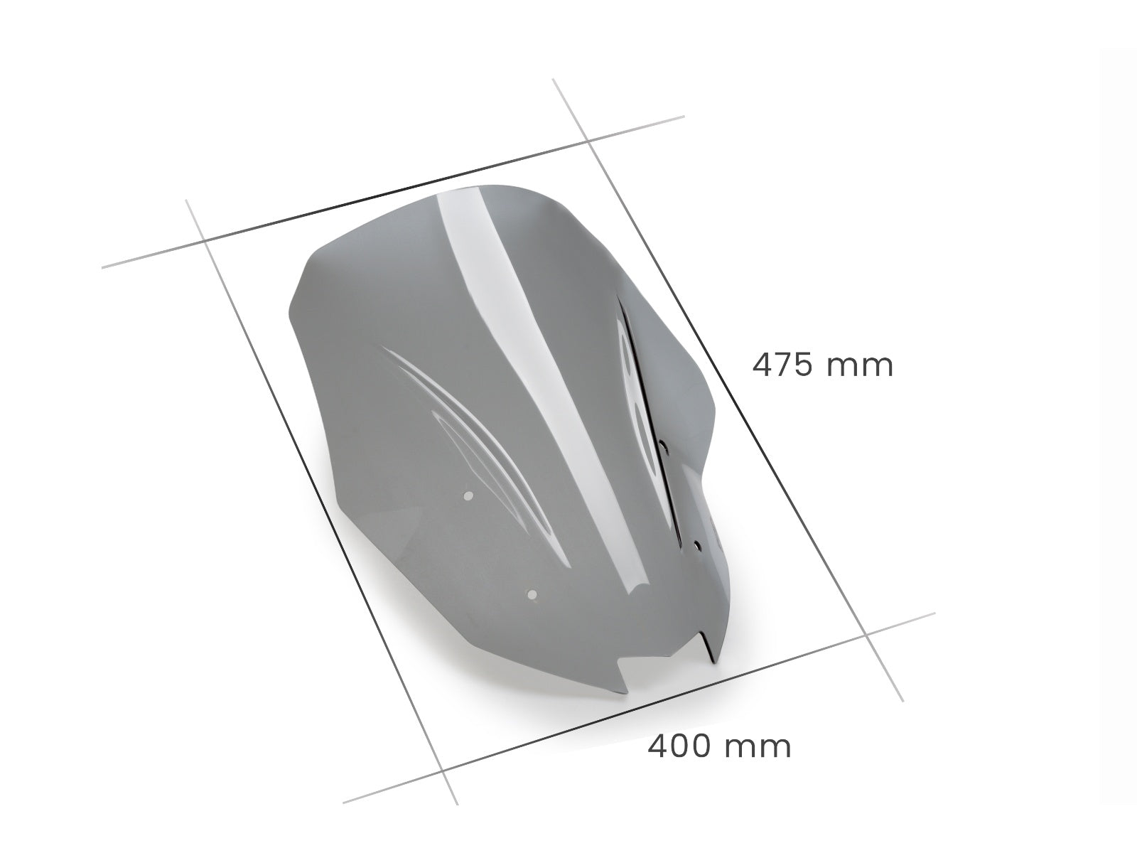 Puig Touring Screen In Clear for Kawasaki Versys 650 (22-25)