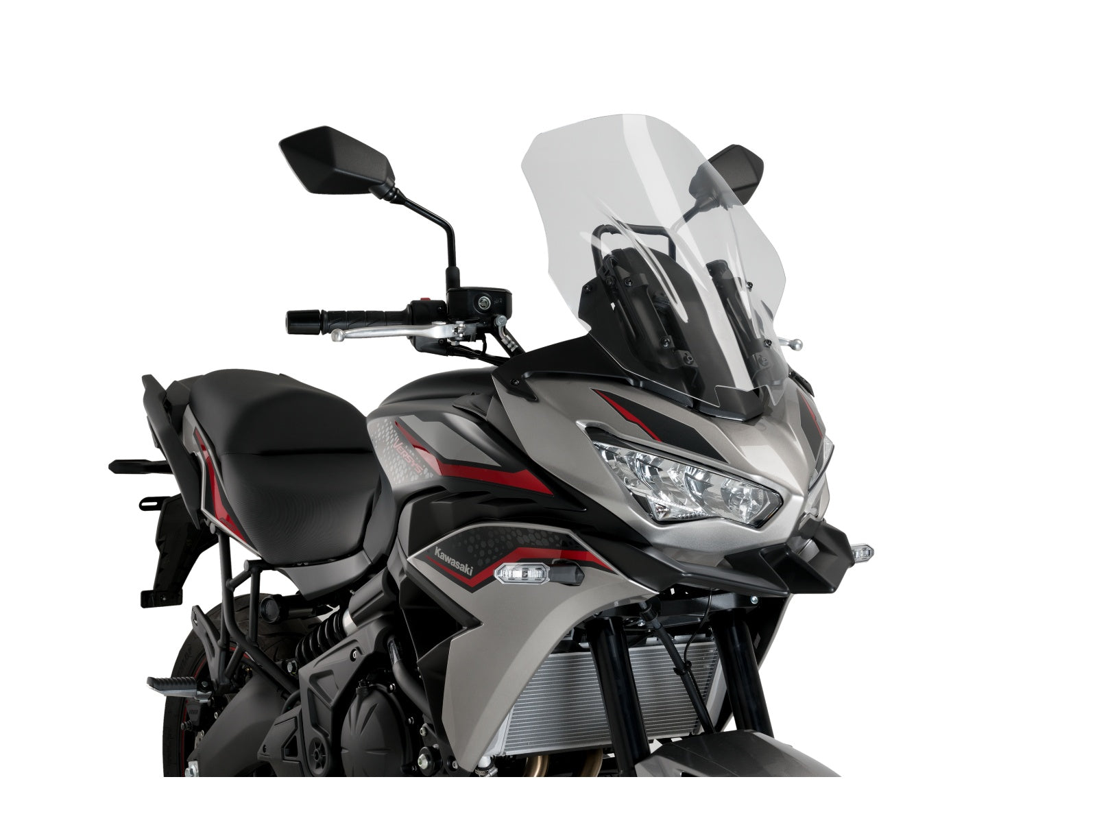 Puig Touring Screen In Clear for Kawasaki Versys 650 (22-25)
