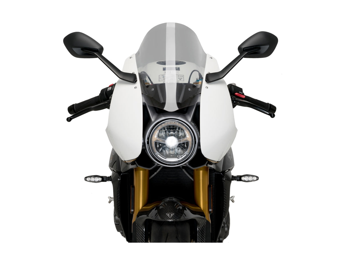Puig R-Racer Screen In Clear for Triumph Speed Triple 1200 RR (22-25)