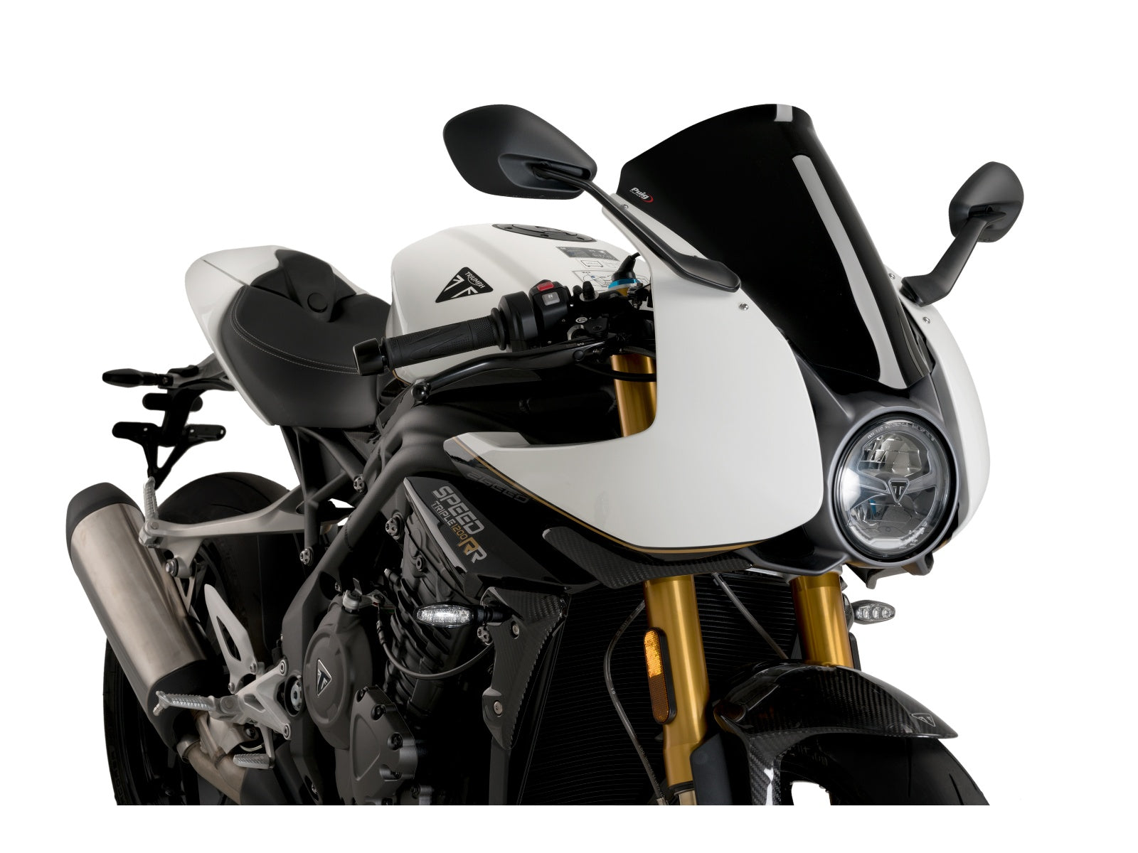 Puig R-Racer Screen In Clear for Triumph Speed Triple 1200 RR (22-25)