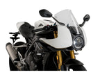 Puig R-Racer Screen In Clear for Triumph Speed Triple 1200 RR (22-25)