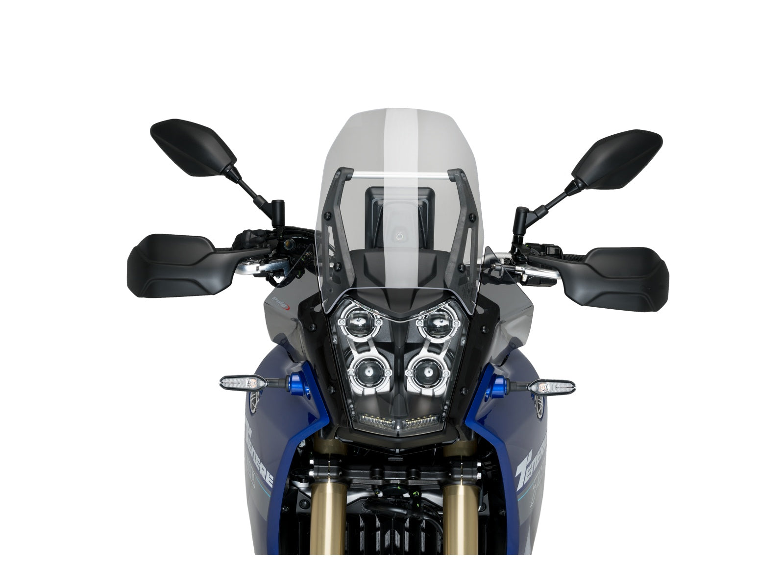 Puig Front Wind Deflectors In Clear for Yamaha Tenere 700 (19-24)