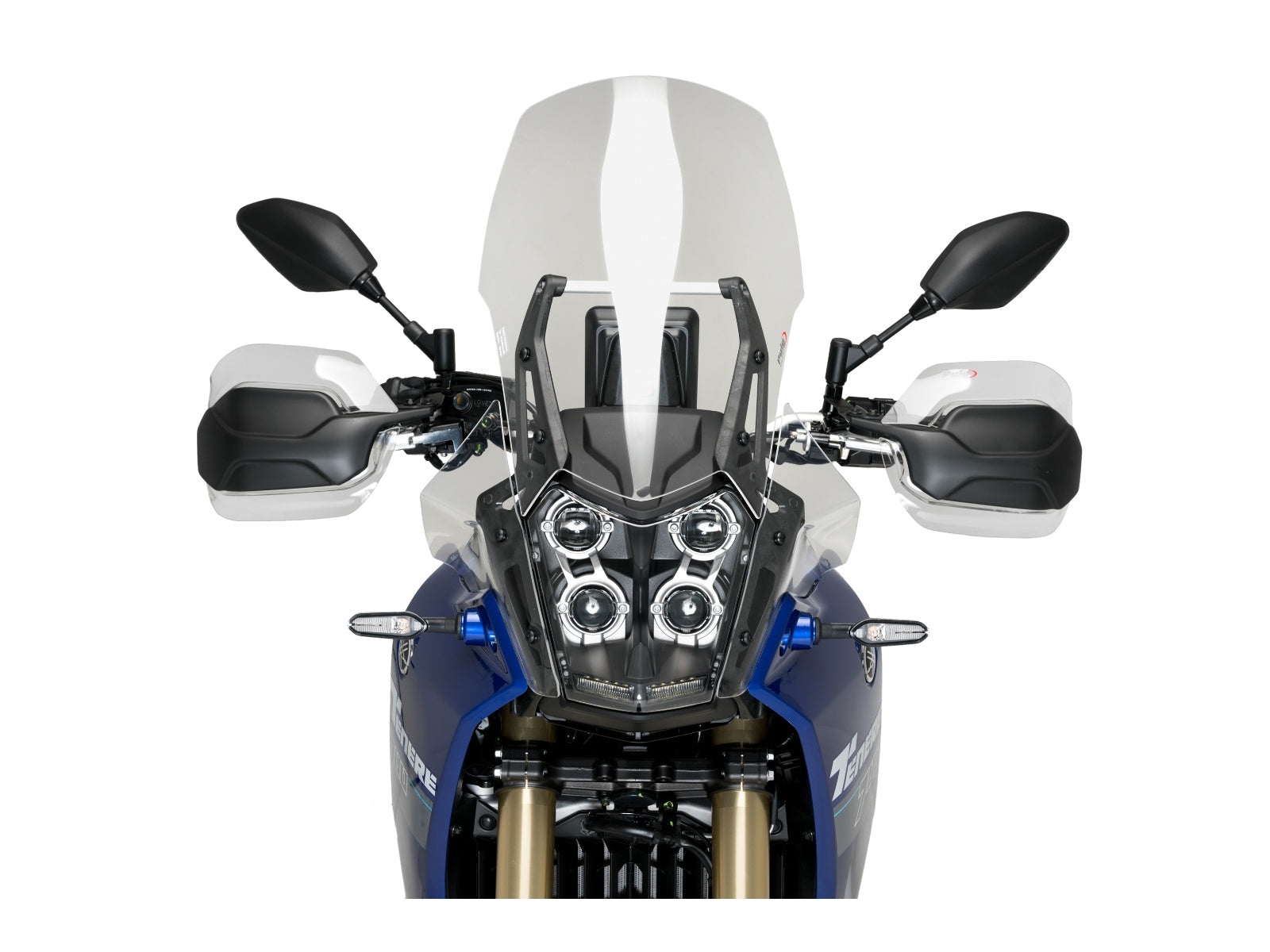 Puig Front Wind Deflectors In Clear for Yamaha Tenere 700 Extreme Edition (23-25)