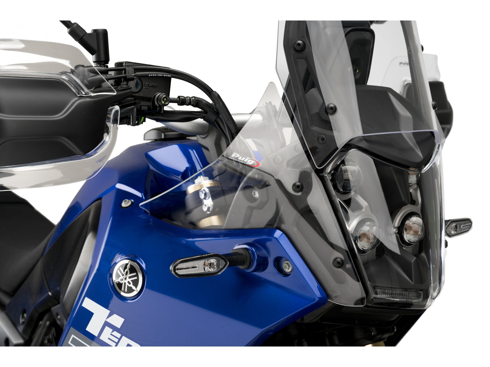 Puig Front Wind Deflectors In Clear for Yamaha Tenere 700 Explore Edition (23-25)