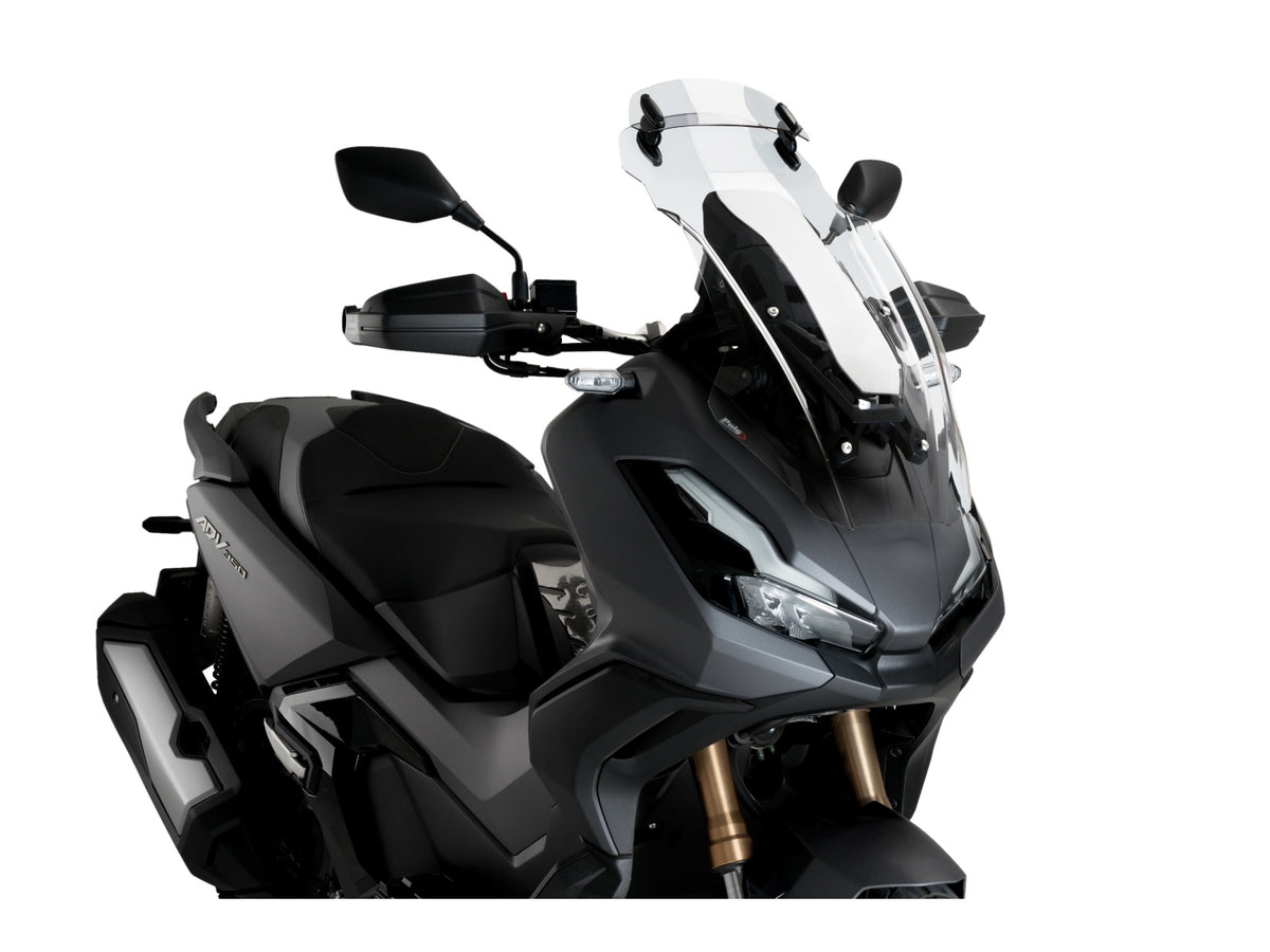 Puig Touring Screen With Extender In Clear for Honda ADV350 (22-25)