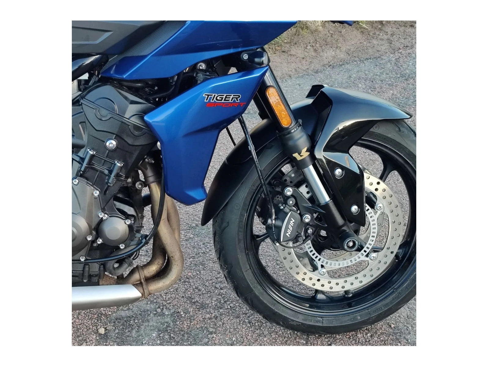 Puig Front Mudguard Extender for Triumph Tiger Sport 660 (22-25)
