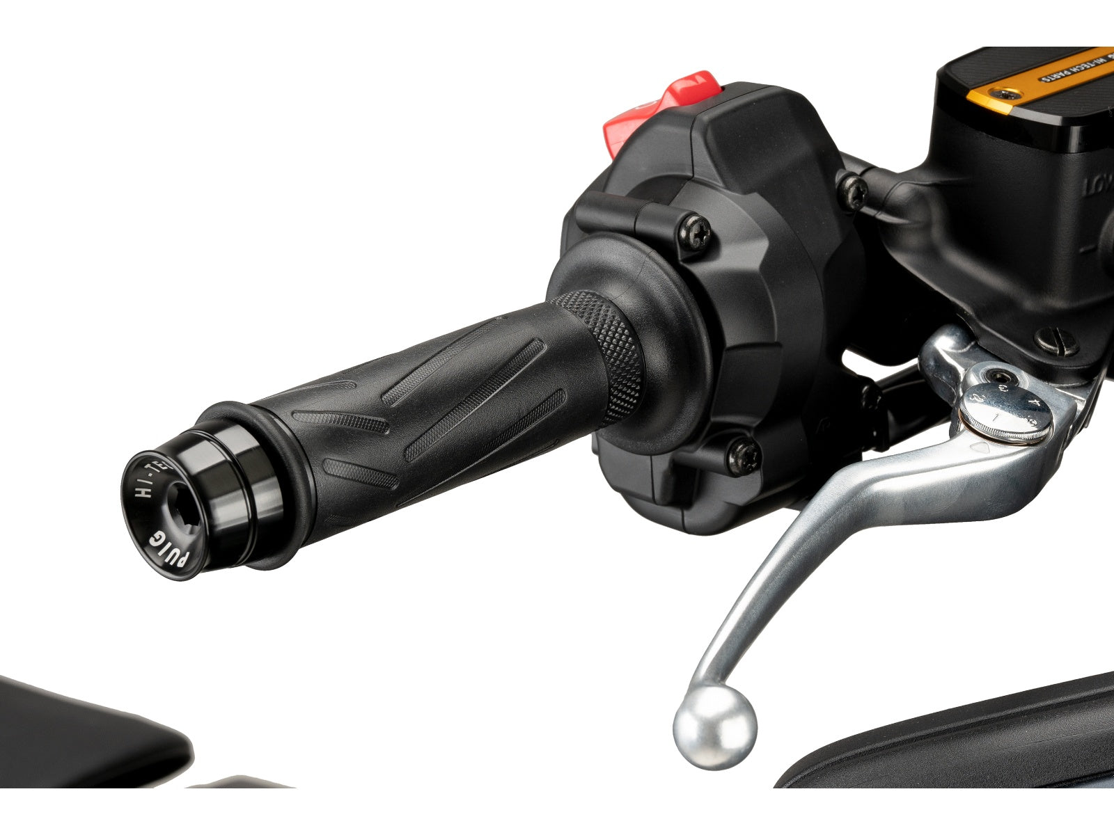 Puig Speed Bar Ends In Black for Yamaha TMax 560 Tech Max (22-24)
