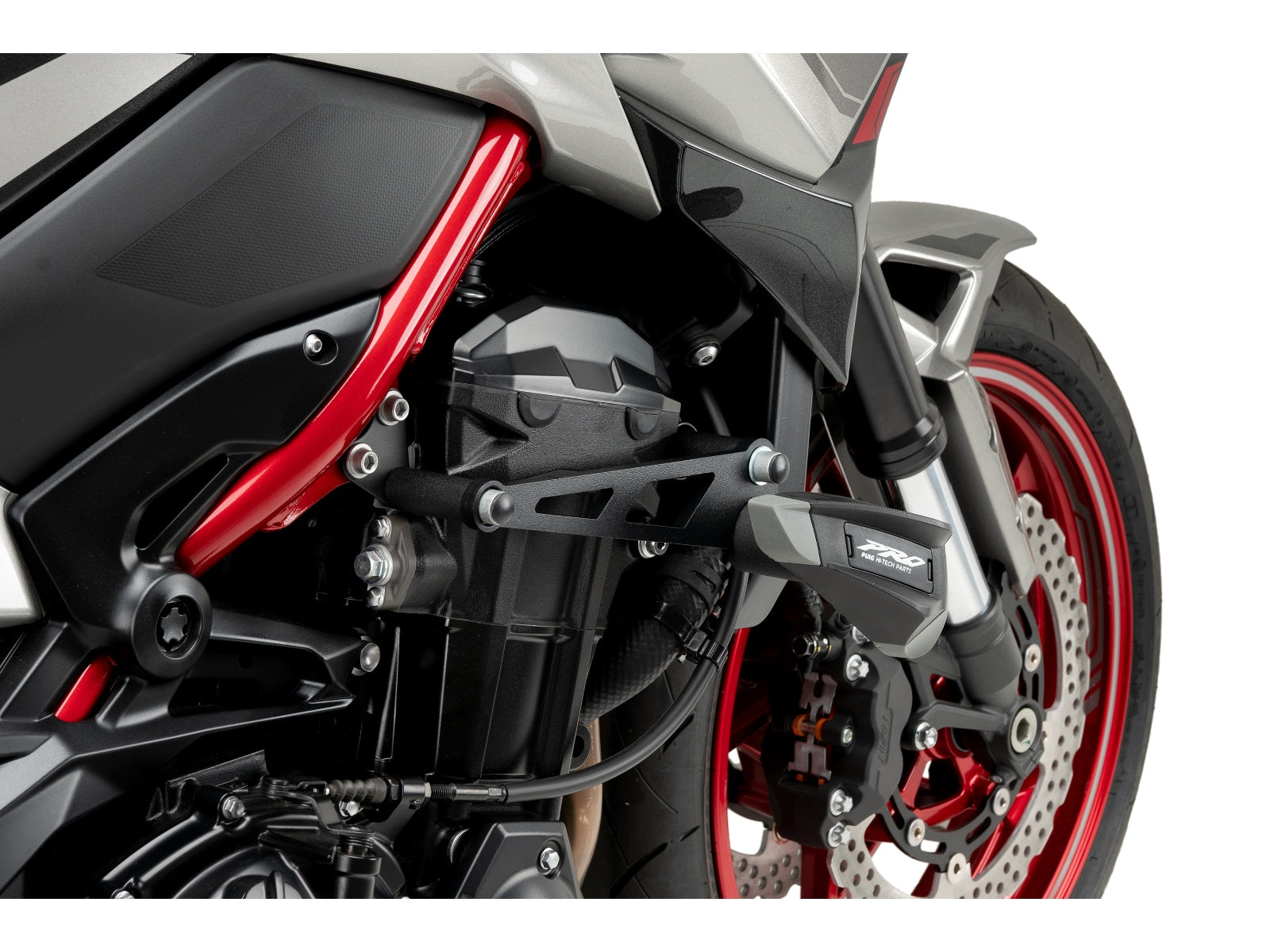 Puig Pro Frame Sliders In Black for Kawasaki Z900 SE (22-24)