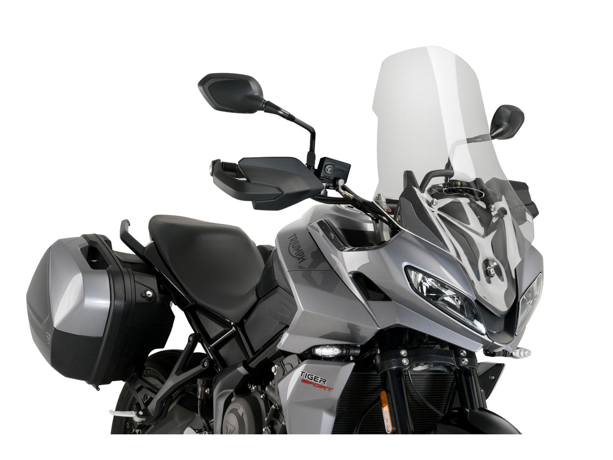 Puig Touring Screen In Clear for Triumph Tiger 660 Sport (22-25) Main image