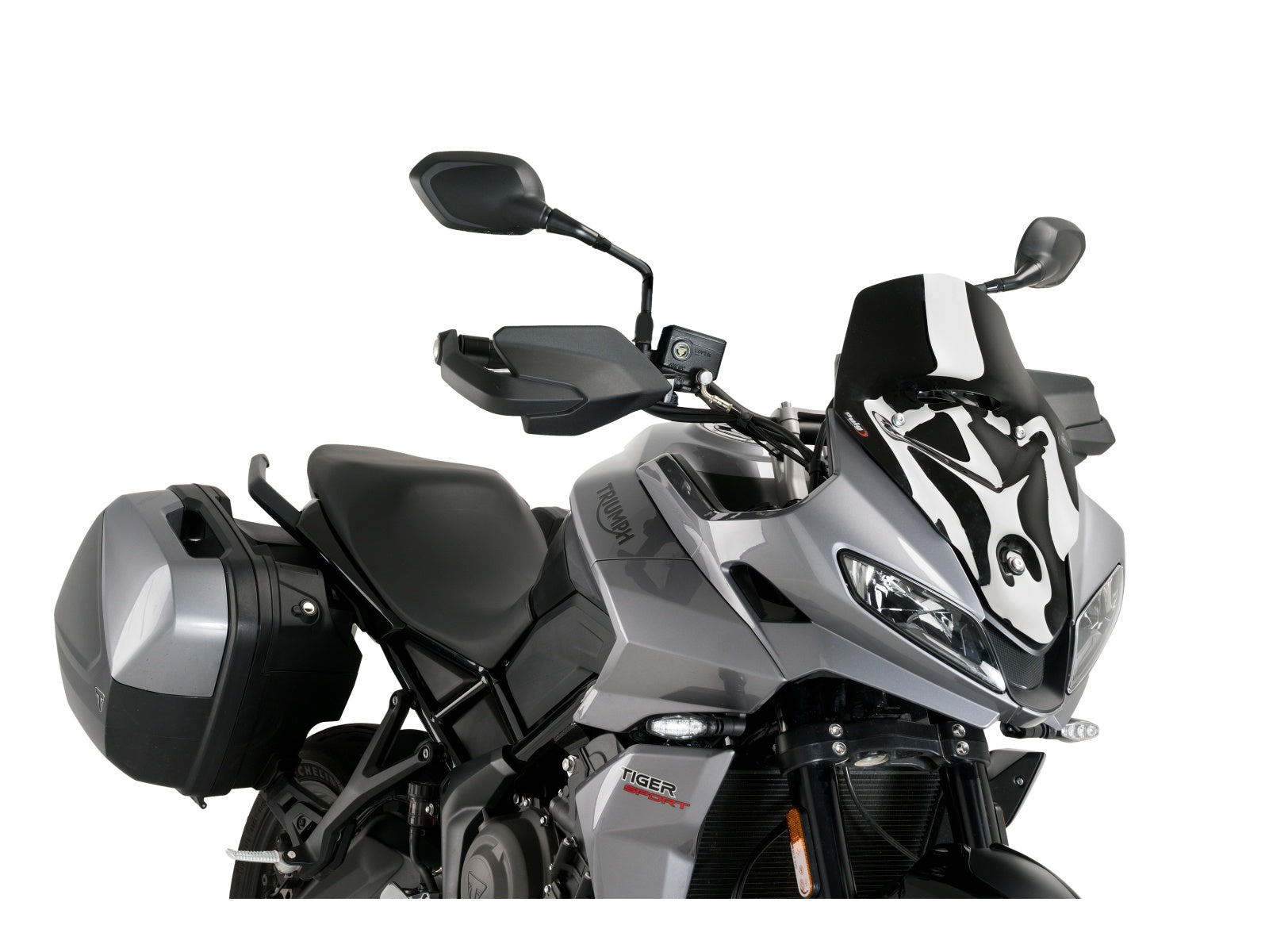 Puig Sport Screen In Clear for Triumph Tiger 660 Sport (22-25)