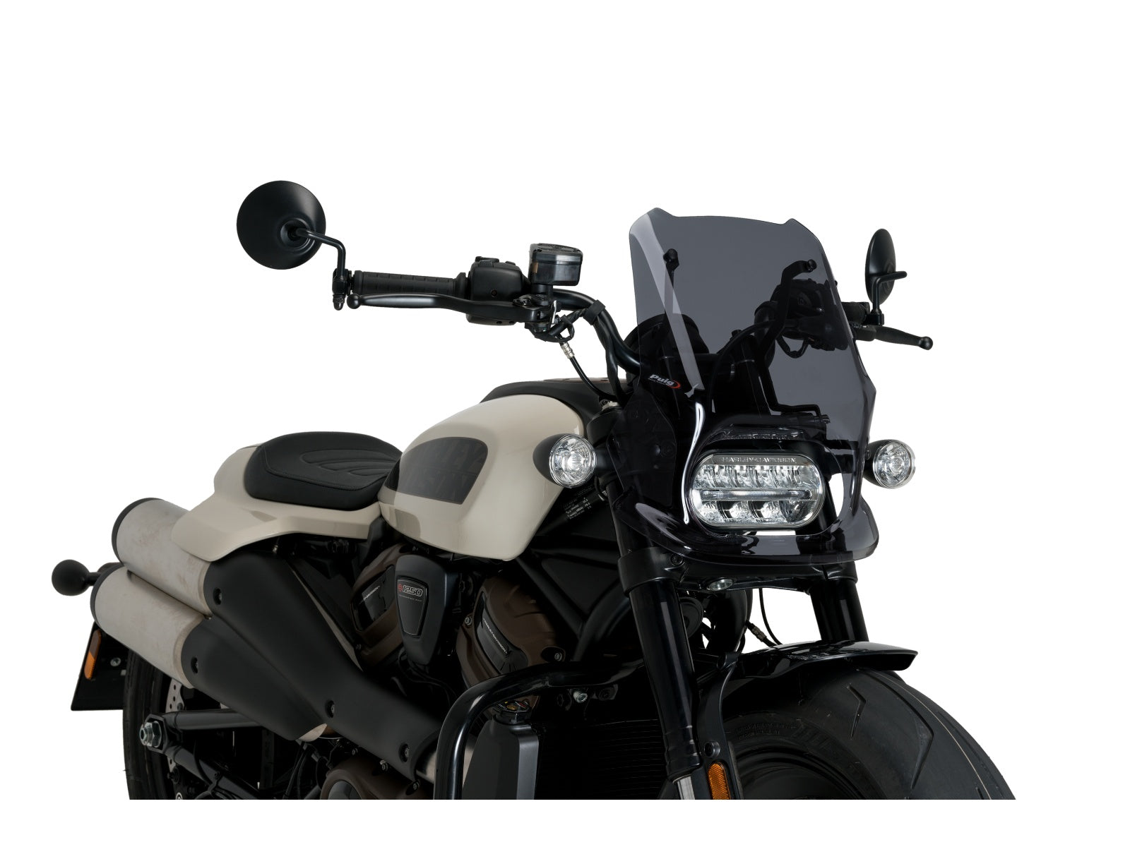 Puig New Generation Sport Screen In Clear for Harley Davidson Sportster S RH1250S (21-24)
