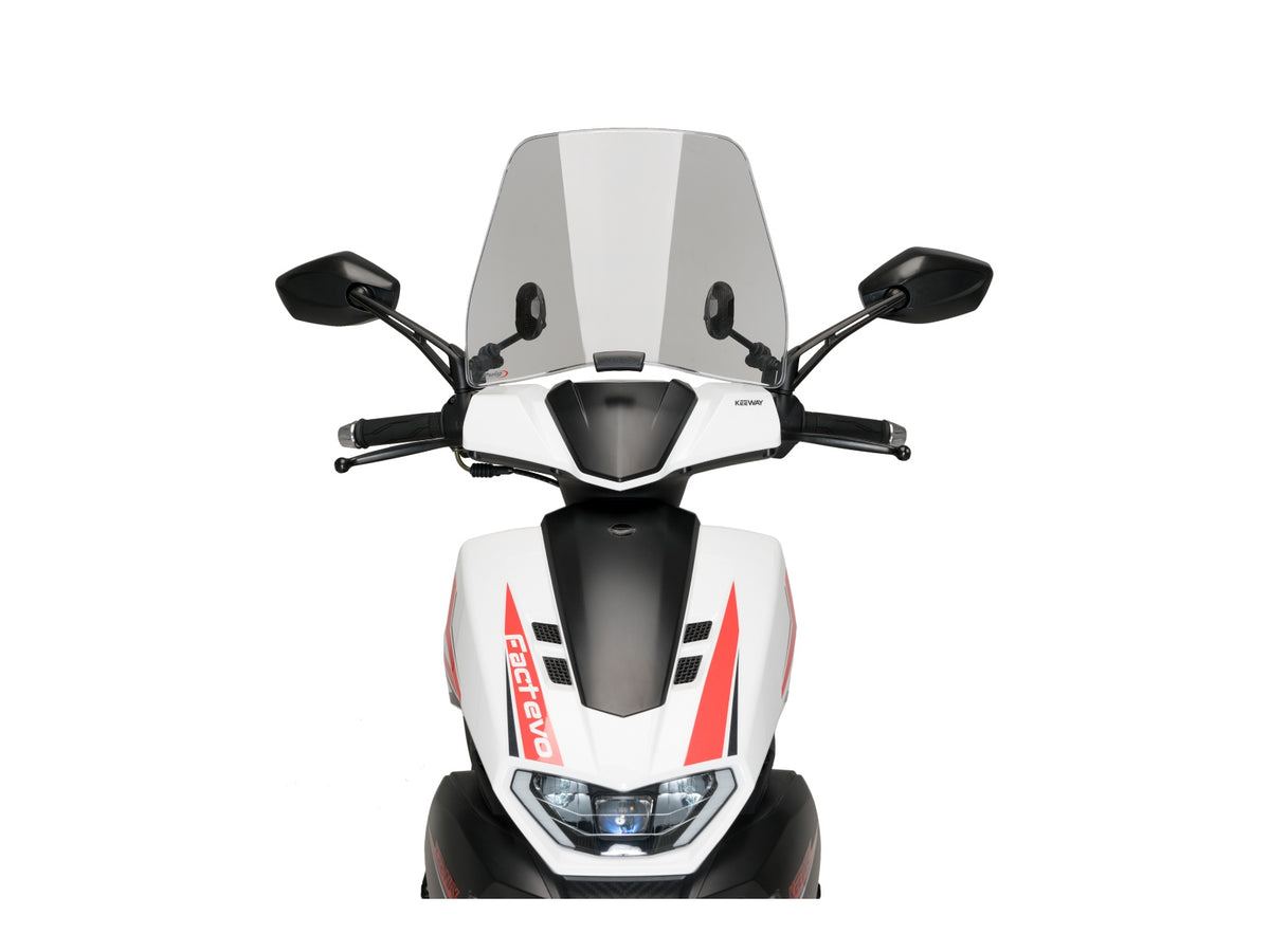 Puig Traffic Screen In Clear for Keeway Fact Evo 125 (21-25)