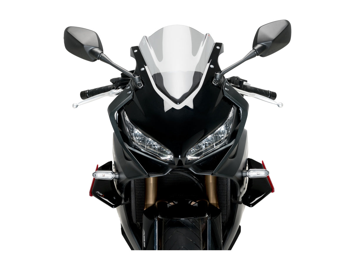 Puig Sport Downforce Spoilers In Black for Honda CBR650 R (21-23)