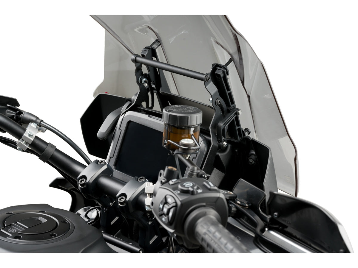 Puig Screen Reinforcement Supports In Black for Harley Davidson Pan America 1250 Special (21-24) Main image