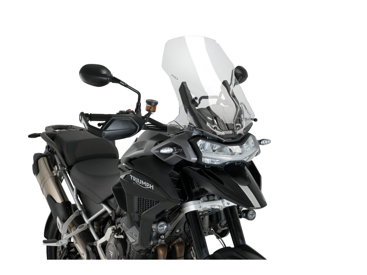 Puig Touring Screen In Clear for Triumph Tiger Explorer 1200 Rally Pro (22-25)