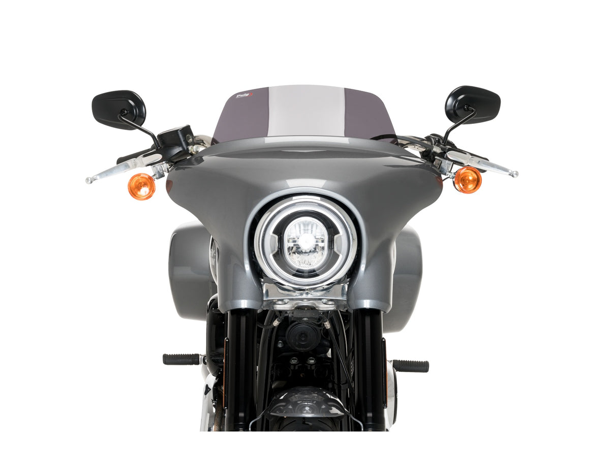 Puig Batwing Sport Screen In Clear for Harley Davidson Softail Sport Glide FLSB (18-24)