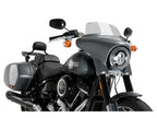 Puig Batwing Sport Screen In Clear for Harley Davidson Softail Sport Glide FLSB (18-24)
