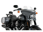 Puig Batwing Sport Screen In Clear for Harley Davidson Softail Sport Glide FLSB (18-24)