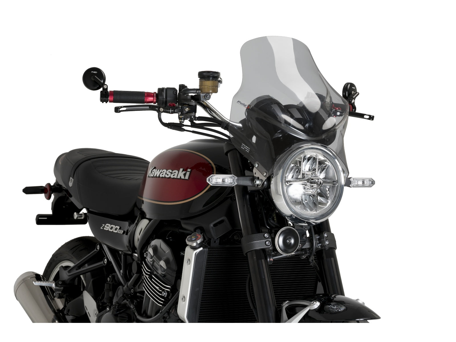 Puig Top Screen In Light Smoke for Kawasaki Z900 RS (18-25)