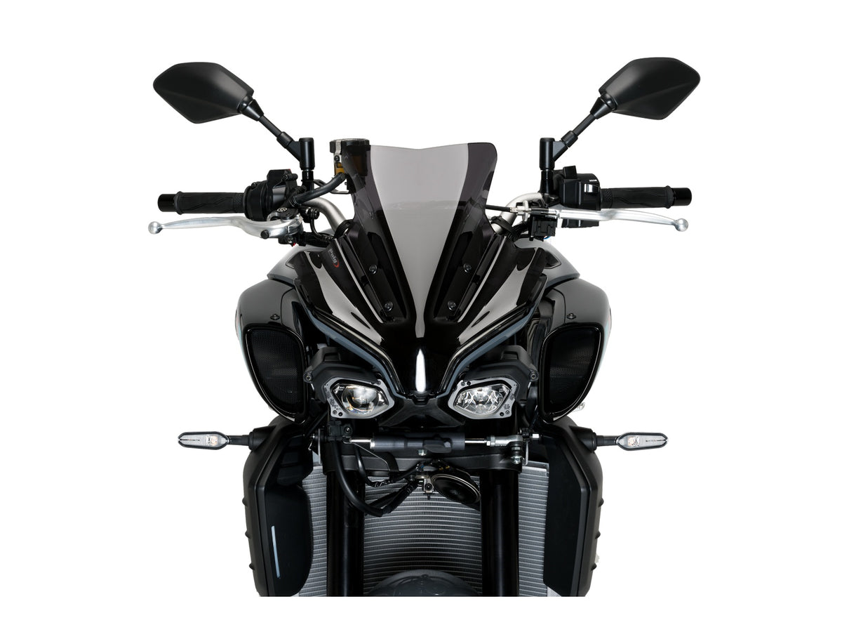 Puig New Generation Sport Screen In Clear for Yamaha MT-10 SP (22-25)