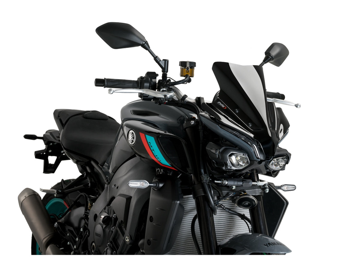 Puig New Generation Sport Screen In Clear for Yamaha MT-10 SP (22-25)