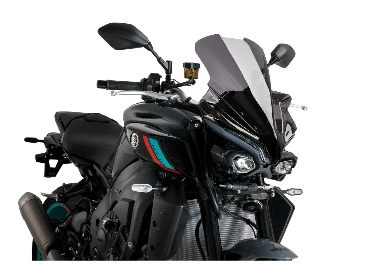 Puig New Generation Touring Screen In Clear for Yamaha MT-10 SP (22-25)