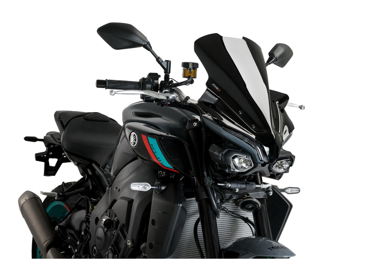 Puig New Generation Touring Screen In Clear for Yamaha MT-10 SP (22-25)