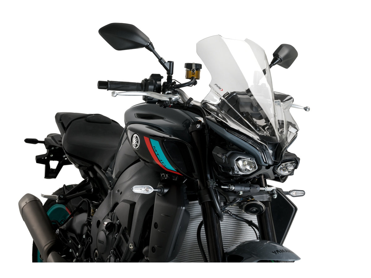 Puig New Generation Touring Screen In Clear for Yamaha MT-10 (22-25) Main image
