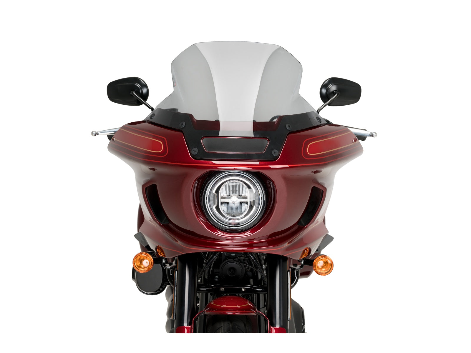 Puig Batwing Touring Screen for Harley Davidson Low Rider ST (22-26) Secondary image